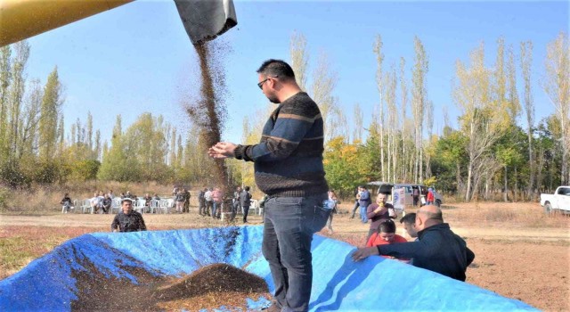 Afyonkarahisarda Karabuğday için tarla günü düzenlendi