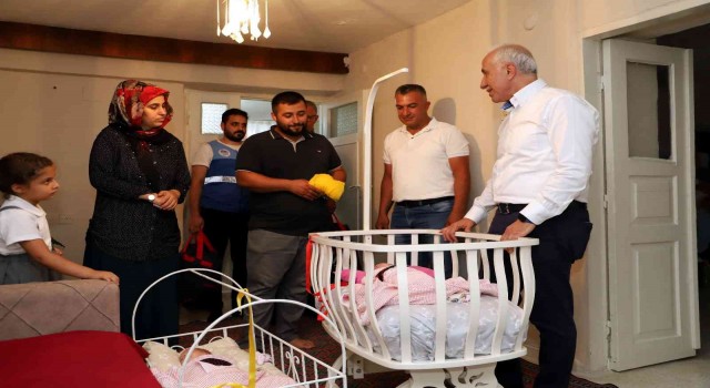 Akdenizde Hoş Geldin Bebek projesinde 5 bin aileye ulaşıldı