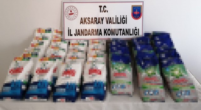 Aksaray jandarmadan “sahte deterjan” operasyonu