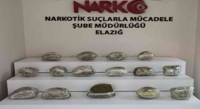 Alex kokladı, tırın dorsesinden 17 kilo 650 gram uyuşturucu çıktı