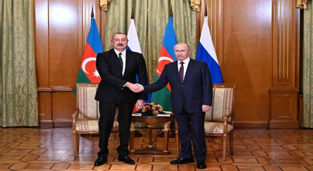 Aliyev ve Putin Soçide görüştü