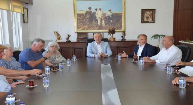 Almanyadan Didime gelen kardeş kent heyeti ülkelerine uğurlandı