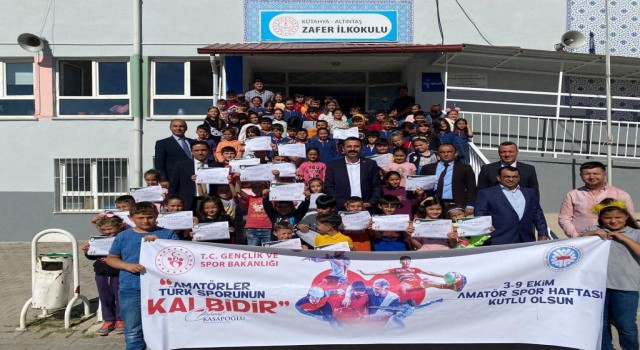 Altıntaşta Amatör Spor Haftası etkinlikleri