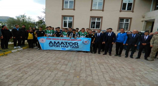 Amatör Spor Haftası Posof ‘ta da başladı