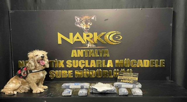 Antalyada 6 kilo 512 gram metamfetamin ele geçirildi: 7 gözaltı