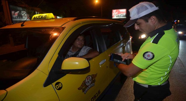 Antalyada trafik ve asayiş uygulaması