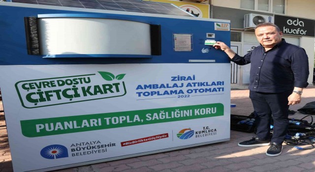 Antalyada zirai ambalaj atığı sorunu çözülüyor