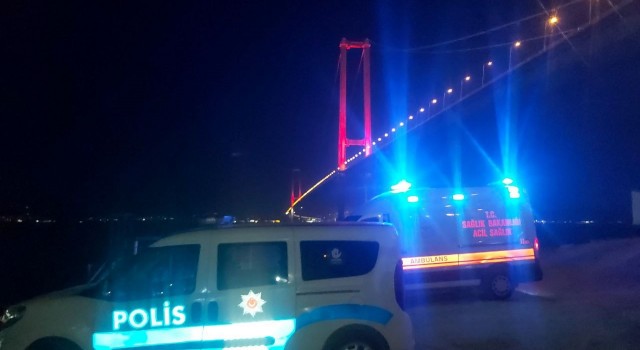 Aracını durdurup Osmangazi Köprüsünden atladı