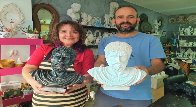 Atıkları geri kazandıran öğretmen çift, çocukluk hayallerini gerçekleştiriyor