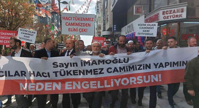 Avcılarda 3 yıldır yapılmayan cami tepkisi