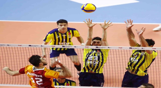 AXA Sigorta Efeler Ligi: Galatasaray HDI Sigorta: 3 - Fenerbahçe HDI Sigorta: 1