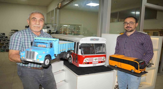 Aydında başladı dünyaya yayıldı, maket araçlar yoğun ilgi görüyor