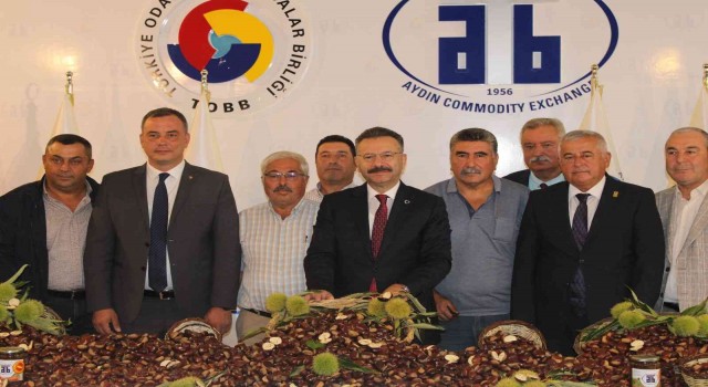 Aydında sezonun ilk kestanesi 250 TLden alındı