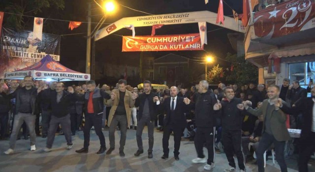 Bafrada Cumhuriyet Şöleni coşkusu