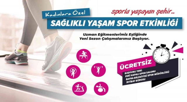Bafrada kadınlara özel “Sağlıklı Yaşam Etkinliği”