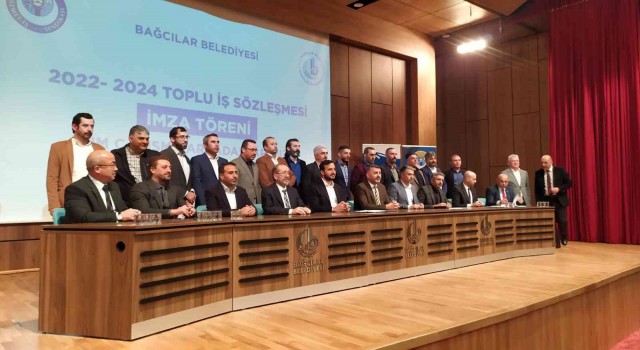 Bağcılar Belediyesi toplu iş sözleşmesini imzaladı