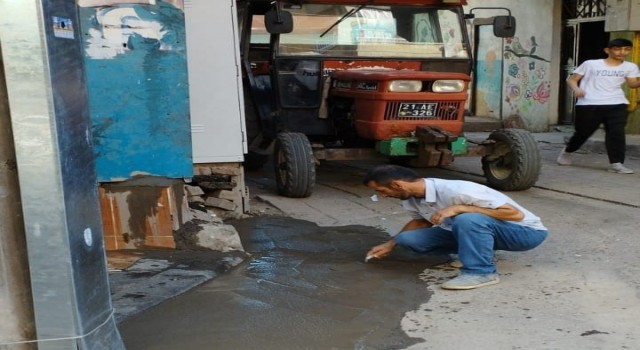 Bağlar Belediyesi üst yapı çalışmalarına devam ediyor