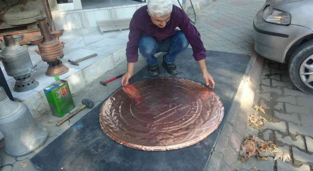 Bakırlar süs eşyası olmaktan çıkıyor