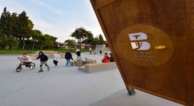 Balıkesir Büyükşehir, Atatürk Parkında Skate Park oluşturdu