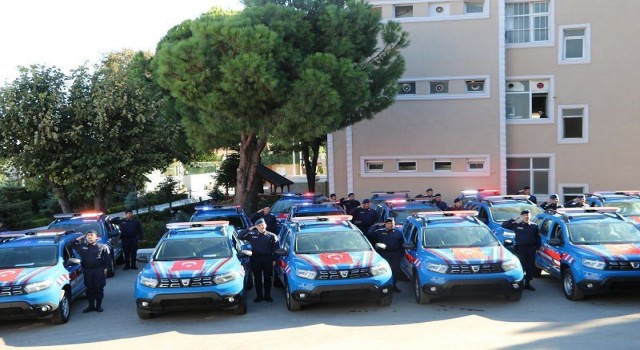 Balıkesirde Sahil Turizm jandarmasına yeni araç