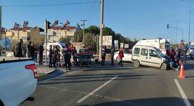 Balıkesirde trafik kazası bir ölü