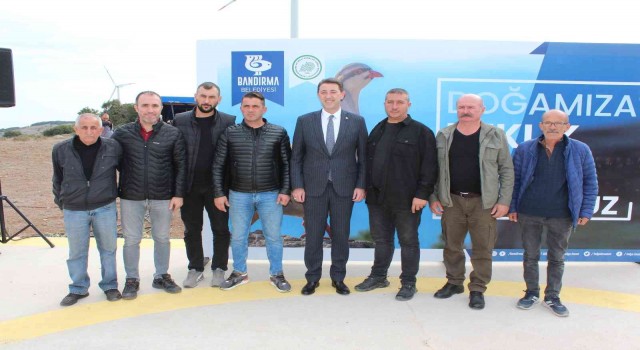 Bandırmada 250 kınalı keklik doğa ile buluştu