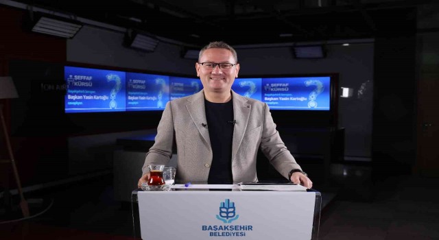 Başakşehirliler sordu, Başkan Kartoğlu Şeffaf Kürsüde yanıtladı