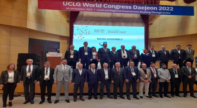 Başkan Alim Işık, Güney Korede Birleşmiş Kentler ve Yerel Yönetimler Dünya Teşkilatı Kongresine katıldı