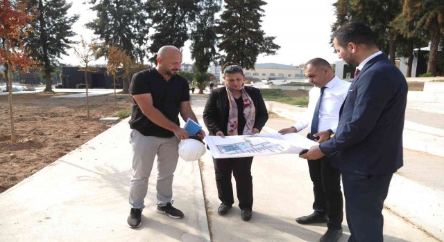Başkan Çerçioğlu, Mimar Sinan Parkındaki çalışmaları yerinde inceledi