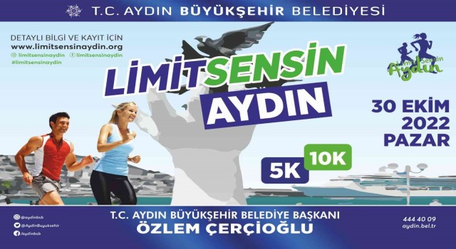Başkan Çerçioğlu tüm koşucuları Limit Sensin Aydına davet etti