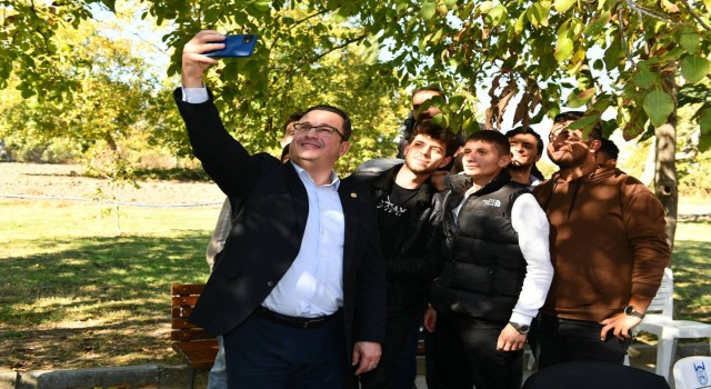 Başkan Kanar, üniversite öğrencileri ile istişarelerde bulundu
