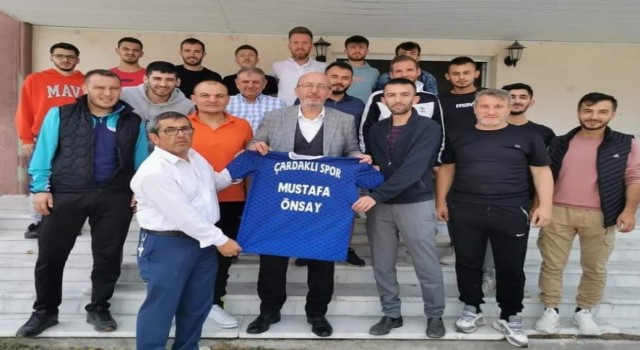 Başkan Mustafa Önsay, Çardaklıspor Kulübünün sezon açılış törenine katıldı