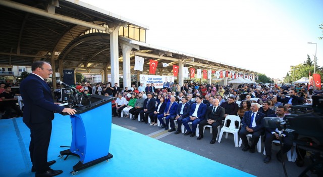 Başkan Örkiden Karşıyakaya ikinci pazar yeri müjdesi