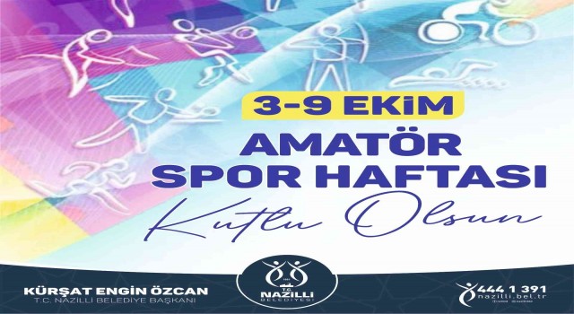 Başkan Özcan, Amatör Spor Haftasını kutladı