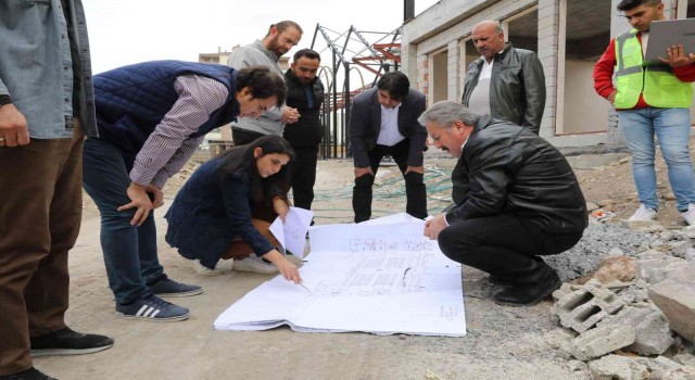 Başkan Palancıoğlu, Çarşı Melikgazideki çalışmaları inceledi