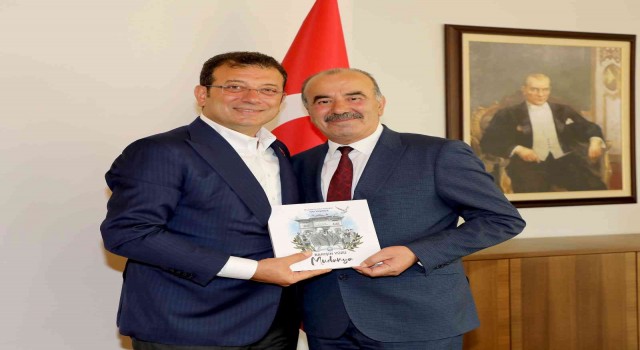 Başkan Türkyılmazdan İmamoğluna mütareke ziyareti