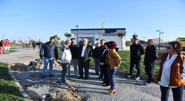 Başkan Ülgür Gökhan, Sağlıklı Yaşam Merkezinde incelemelerde bulundu