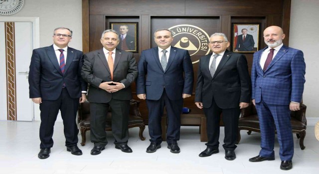 Başkanlardan Rektör Altuna hayırlı olsun ziyareti