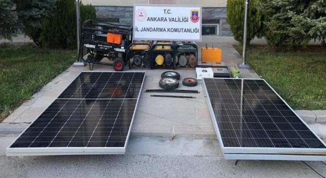 Başkentte hobi evi hırsızına operasyon