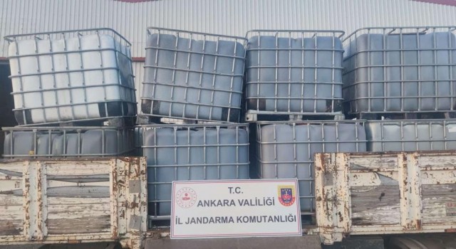 Başkentte kaçak yağ operasyonu