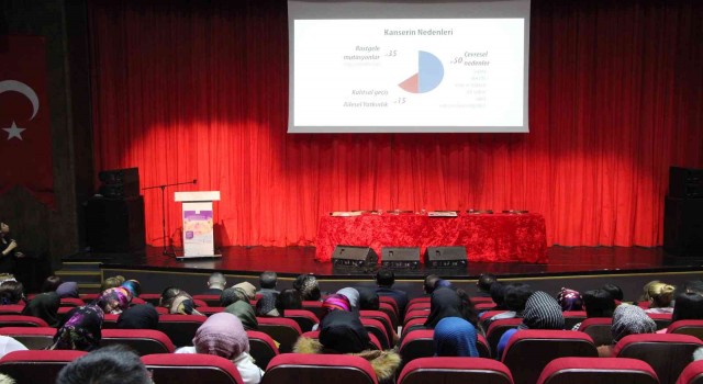 Batmanda kanser konulu panel düzenlendi