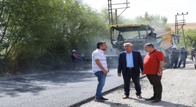 Battalgazide 2022 sıcak asfalt serim yılı oldu