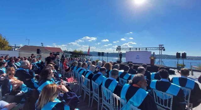 BAUnun akademik yılı THY Yönetim Kurulu Başkanı Polatın ilk dersi ile başladı