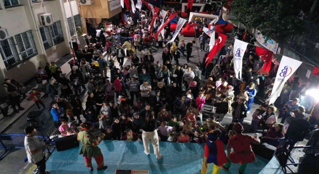Bayrampaşada çocuk şenliğinde doyasıya eğlence