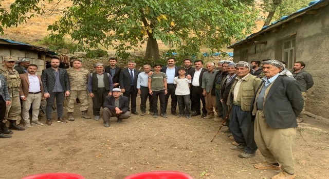 Beytüşşebap Kaymakamı Ülkü, vatandaşlarla bir araya geldi