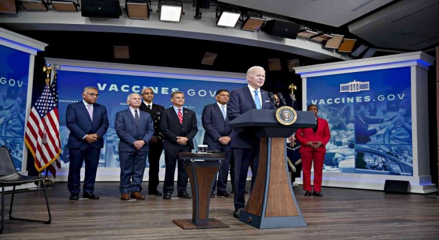 Biden, Covid-19a karşı 5inci doz aşısını yaptırdı