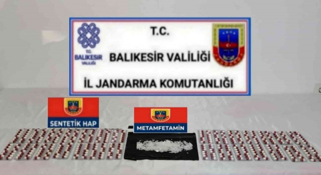 Bigadiç jandarmasından uyuşturucuya geçit yok