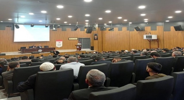 Bingölde müftülük personeline göç yönetimi konulu seminer verildi