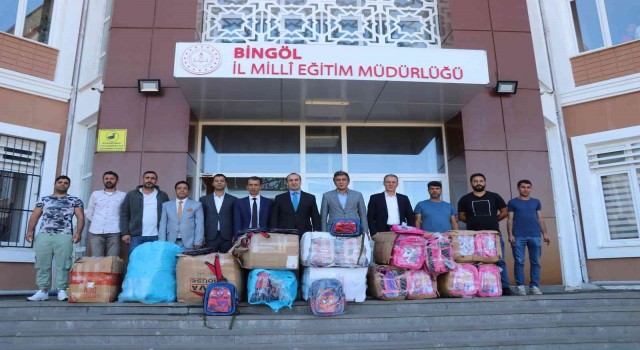 Bingölde hayırsever iş insanından eğitime destek