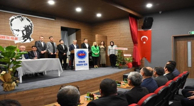Birlik Haber-Sen Eskişehir Şube Başkanlığına Vedat Baysal seçildi